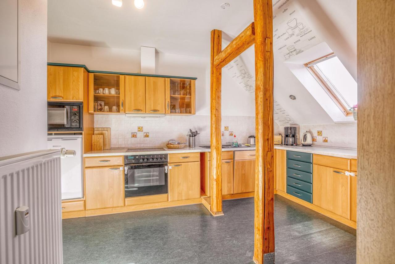 Ferienwohnung Ziesing Friedrichsbrunn Thale Εξωτερικό φωτογραφία